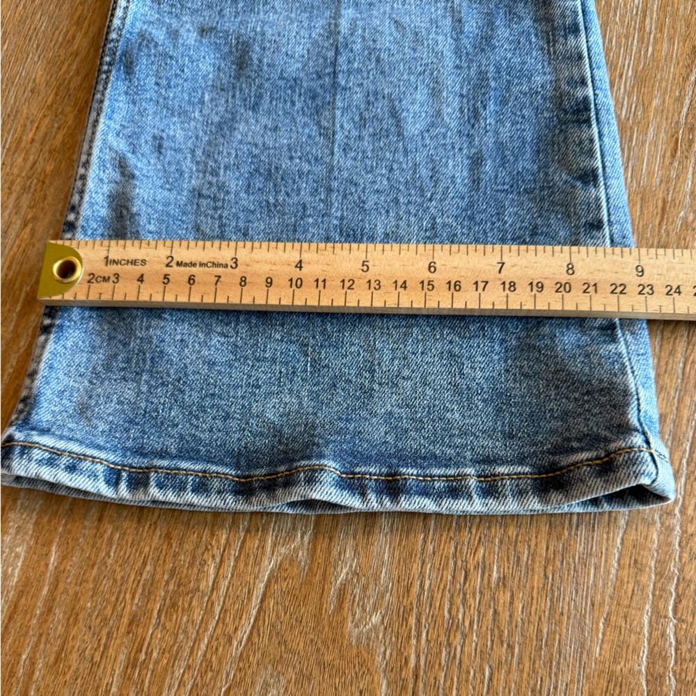 OLD NAVY Higher High-Rise Flare Women’s Blue Jeans Secret Smooth Pockets Sz 8P - Picture 11 of 14
